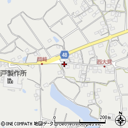 香川県三豊市三野町大見甲-2230周辺の地図