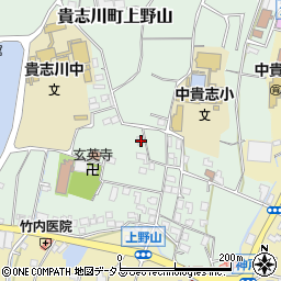 和歌山県紀の川市貴志川町上野山252-1周辺の地図
