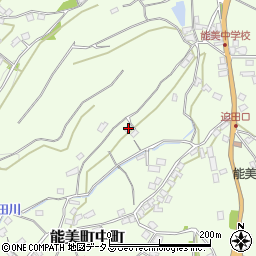 広島県江田島市能美町中町2905-5周辺の地図
