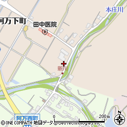 兵庫県南あわじ市阿万下町557周辺の地図
