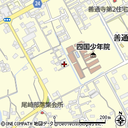 香川県善通寺市善通寺町2004-43周辺の地図