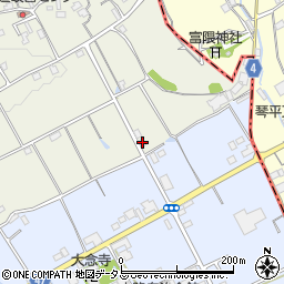 香川県仲多度郡琴平町下櫛梨20周辺の地図
