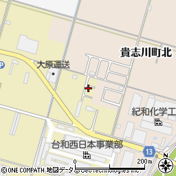 和歌山県紀の川市貴志川町神戸17周辺の地図