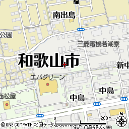 和歌山県和歌山市新中島147周辺の地図