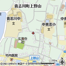 和歌山県紀の川市貴志川町上野山252周辺の地図