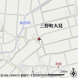 香川県三豊市三野町大見甲-4606周辺の地図