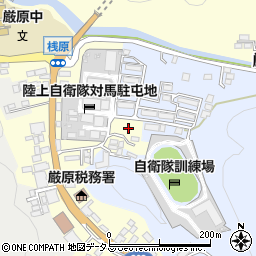 長崎県対馬市厳原町桟原38-1周辺の地図