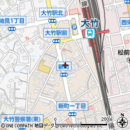 〒739-0611 広島県大竹市新町の地図