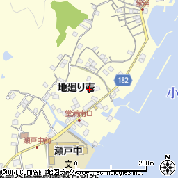 徳島県鳴門市瀬戸町堂浦地廻り壱161-4周辺の地図