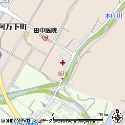 兵庫県南あわじ市阿万下町553周辺の地図