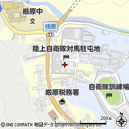 長崎県対馬市厳原町桟原38-9周辺の地図