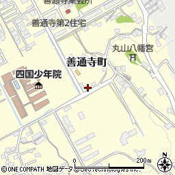 香川県善通寺市善通寺町2397-1周辺の地図