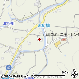 香川県東かがわ市小海1445周辺の地図