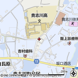 和歌山県紀の川市貴志川町鳥居159-6周辺の地図