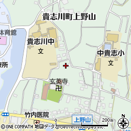 和歌山県紀の川市貴志川町上野山250周辺の地図