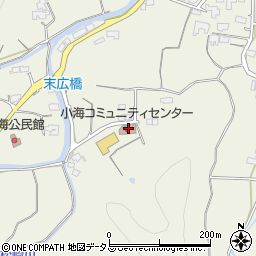 香川県東かがわ市小海1333-3周辺の地図