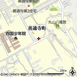 香川県善通寺市善通寺町2397周辺の地図