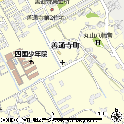 香川県善通寺市善通寺町2393-1周辺の地図