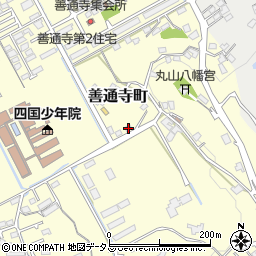 香川県善通寺市善通寺町2397-3周辺の地図