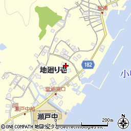 徳島県鳴門市瀬戸町堂浦地廻り壱173周辺の地図