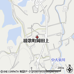 香川県丸亀市綾歌町岡田上2573-1周辺の地図
