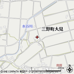 香川県三豊市三野町大見甲-4629-1周辺の地図