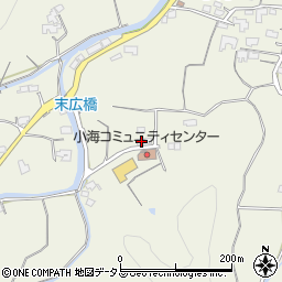 香川県東かがわ市小海1331周辺の地図