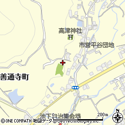 香川県善通寺市善通寺町1295周辺の地図