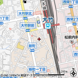 アーバンタワー大竹管理室周辺の地図