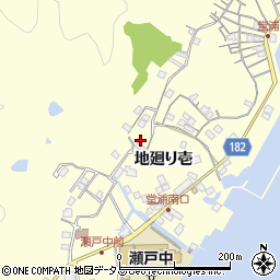 徳島県鳴門市瀬戸町堂浦地廻り壱215周辺の地図