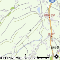 広島県江田島市能美町中町2550-2周辺の地図