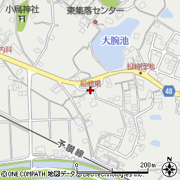 松崎東周辺の地図