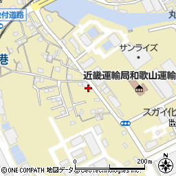 和歌山県和歌山市湊1316-20周辺の地図