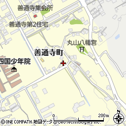 香川県善通寺市善通寺町2400周辺の地図