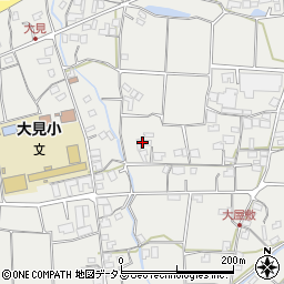 香川県三豊市三野町大見甲-5535周辺の地図