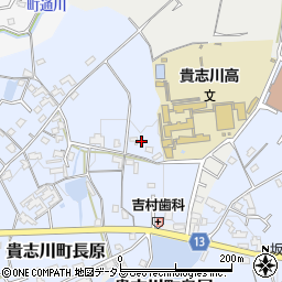 和歌山県紀の川市貴志川町長原381-2周辺の地図