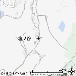 和歌山県和歌山市塩ノ谷80周辺の地図