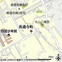 香川県善通寺市善通寺町2399周辺の地図