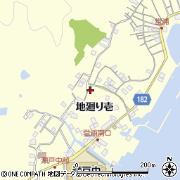 徳島県鳴門市瀬戸町堂浦地廻り壱213周辺の地図