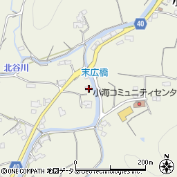 香川県東かがわ市小海1430周辺の地図