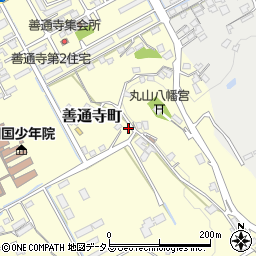 香川県善通寺市善通寺町2389周辺の地図