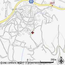愛媛県今治市大三島町浦戸830周辺の地図