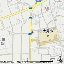 三豊警察署　大見駐在所周辺の地図