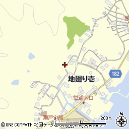 徳島県鳴門市瀬戸町堂浦地廻り壱224周辺の地図