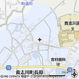 和歌山県紀の川市貴志川町長原360周辺の地図