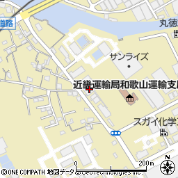 和歌山県自動車会館周辺の地図