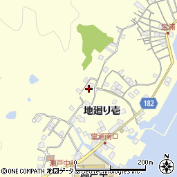 徳島県鳴門市瀬戸町堂浦地廻り壱216-7周辺の地図