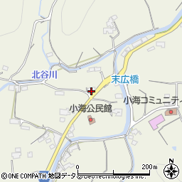 香川県東かがわ市小海1435周辺の地図