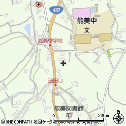 広島県江田島市能美町中町3310周辺の地図