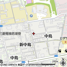 和歌山県和歌山市新中島42周辺の地図